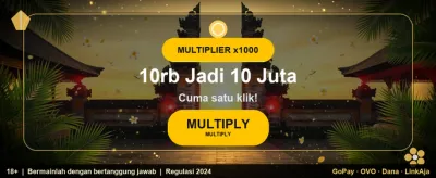 Bonus Selamat Datang Istana189